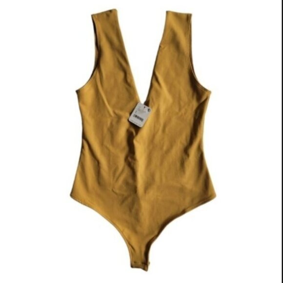 Free People Keep It Sleek Duo Robin Bodysuit Size S - Picture 3 of 9